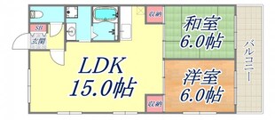 グレース園田の物件間取画像